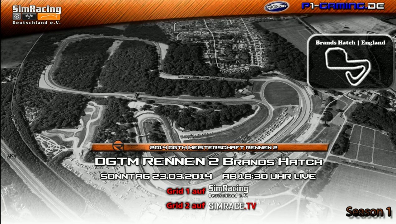 P1 & SRD DGTM Rennen 2 - Brands Hatch