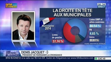 Municipales: "Il y a une vraie volonté de continuer et l'expérience a été utile", Denis Jacquet, dans GMB – 24/03