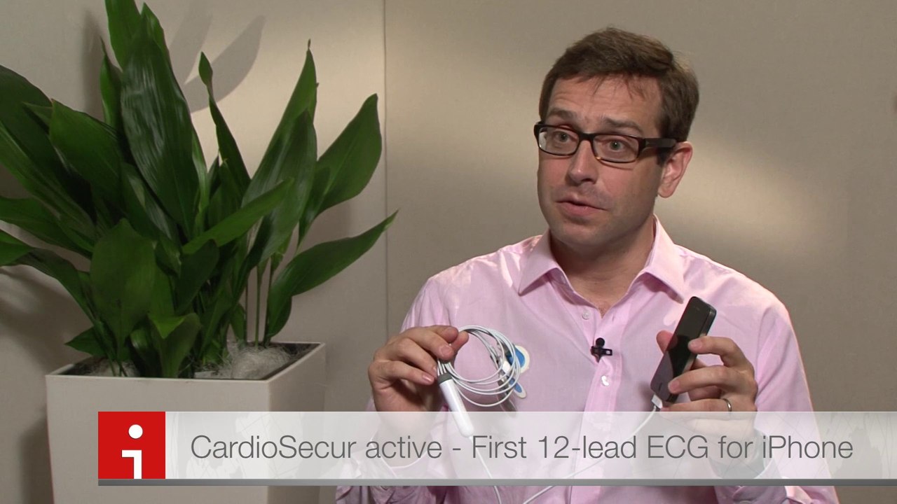 First 12-lead ECG for iPhone and iPad