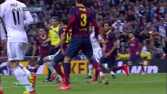 Чемпионат Испании 2013-14 29-й тур Реал Мадрид - Барселона 1тайм