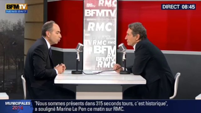 Le FN est l'allié objectif du PS , selon Jean-François Copé