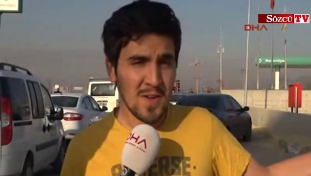 Doğalgaz istasyonu bomba gibi patladı