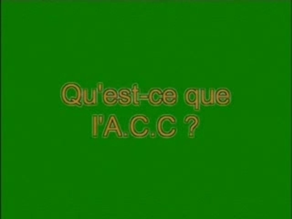 Le radar ACC