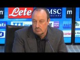 Napoli - Fiorentina - Conferenza stampa Benitez (23.03.14)