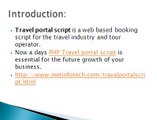 Travel portal script, PHP Travel Portal Script