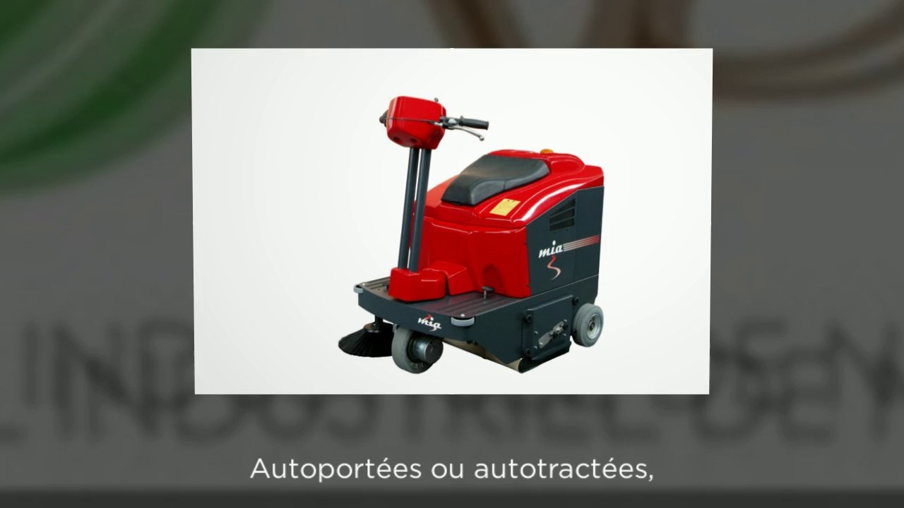 Balayeuse - RDV France - Tel : 01 39 09 11 11 - Balayeuse industrielle