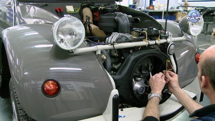 Installation of an electronic ignition 2cv mehari