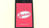 How to update sony Xperia Z series with Android kitkat 4.4