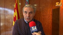 240314 Enric Llorca, alcalde de Sant Andreu de la Barca valora la figura de Adolfo Suarez