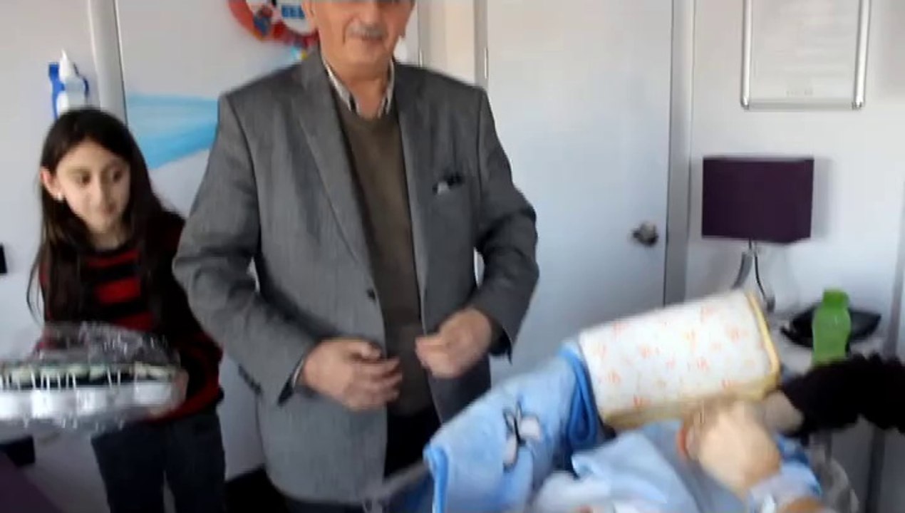 ÇINAR'IN DEDESİ HACI  SABRİ YAMAN'IN ZİYARETİ
