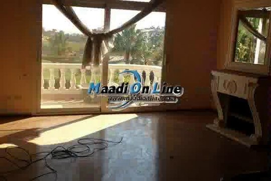 villa for rent in katameya heights over looking the golf 4500