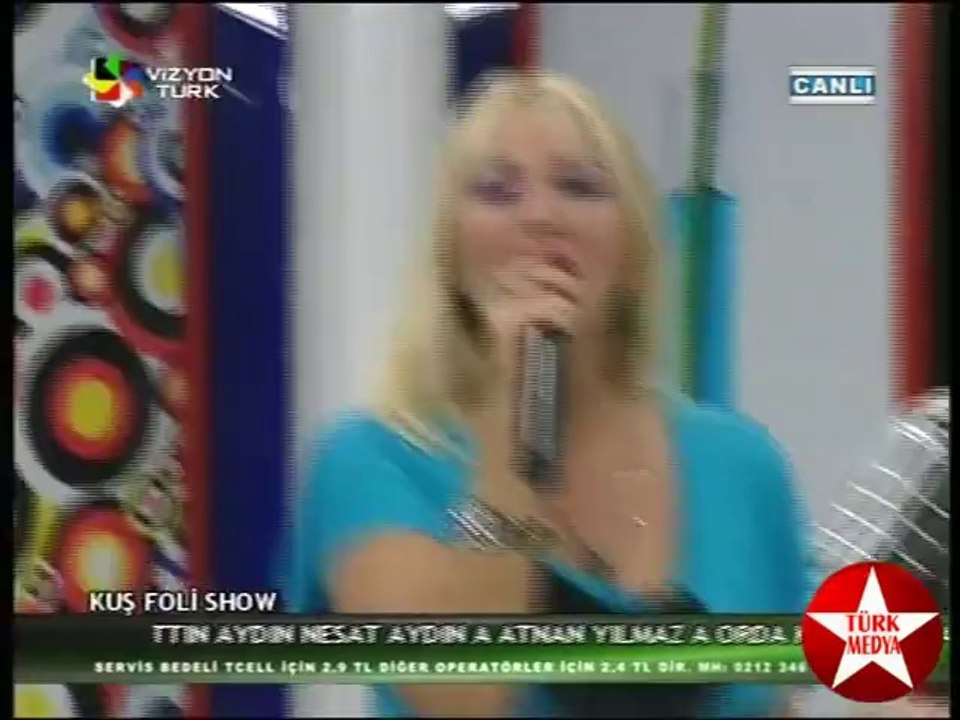 ŞEBNEM CEYHAN-VİZYON TÜRK TV-(KRAL KARADENİZ)-ADNAN YILMAZ İLE KUŞ FOLİ SHOW-ZİLLİDUR