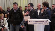 Faches-Thumesnil : Antoine Thérain (PS), réagit après sa défaite.