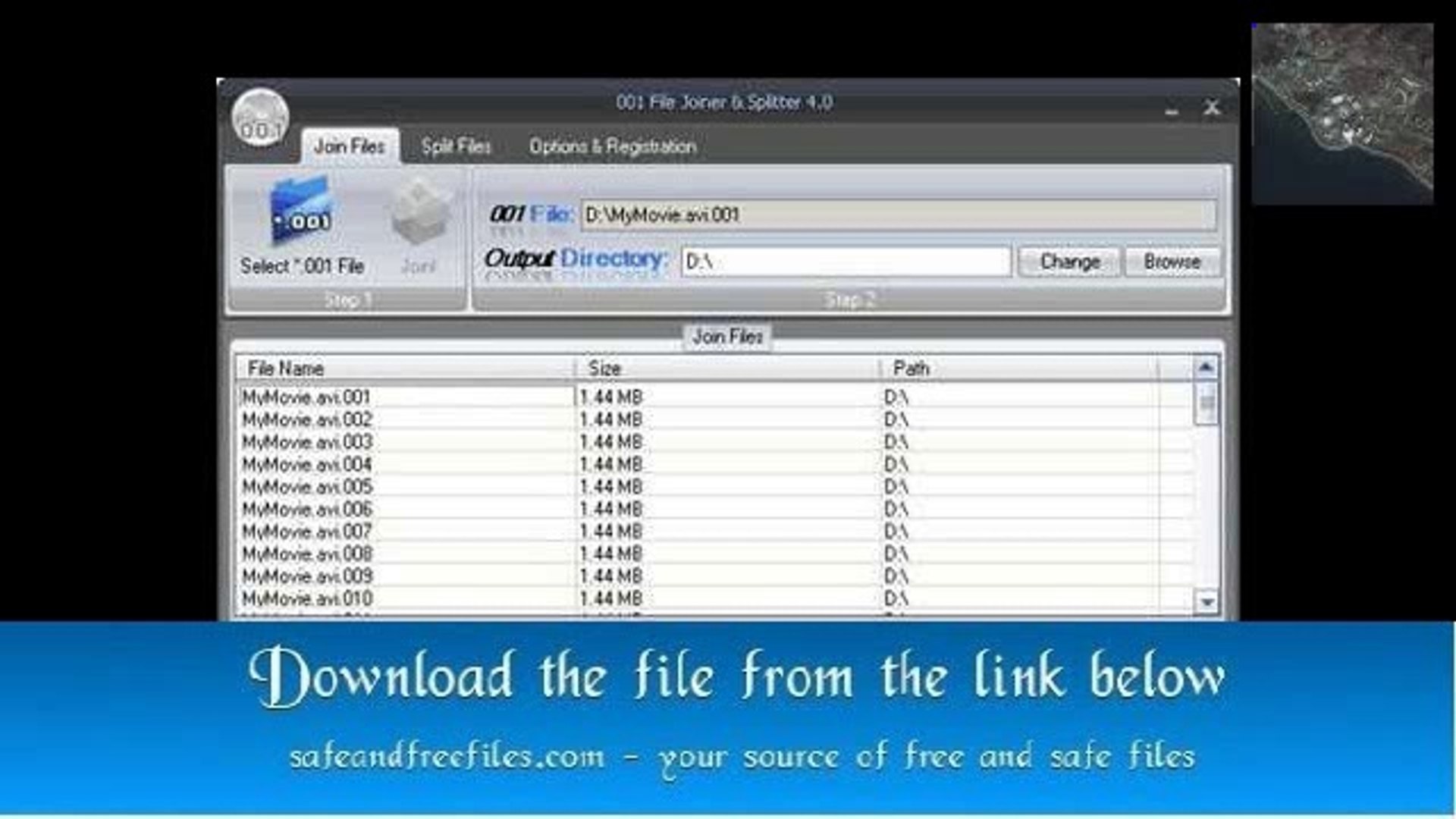 File splitter and joiner 3.3 download windows 7