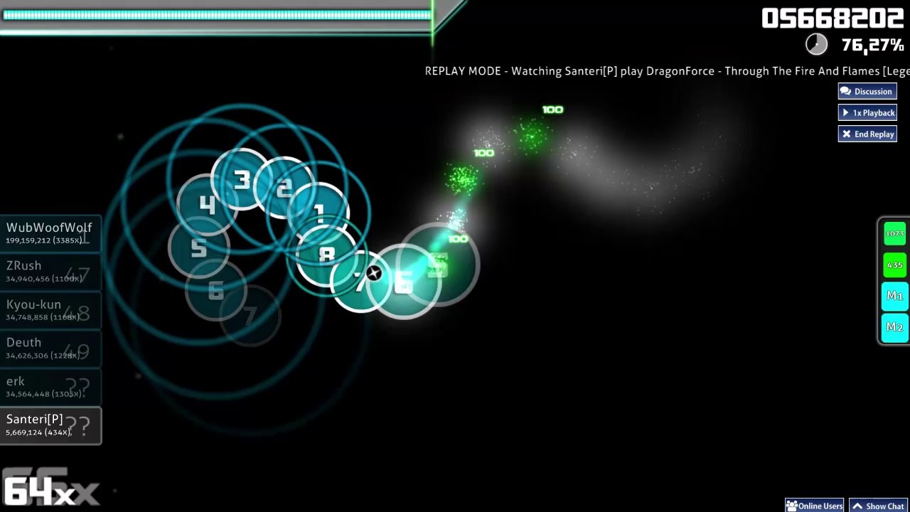 Osu! Dragonforce - Though The Fire and Flames [Legend]