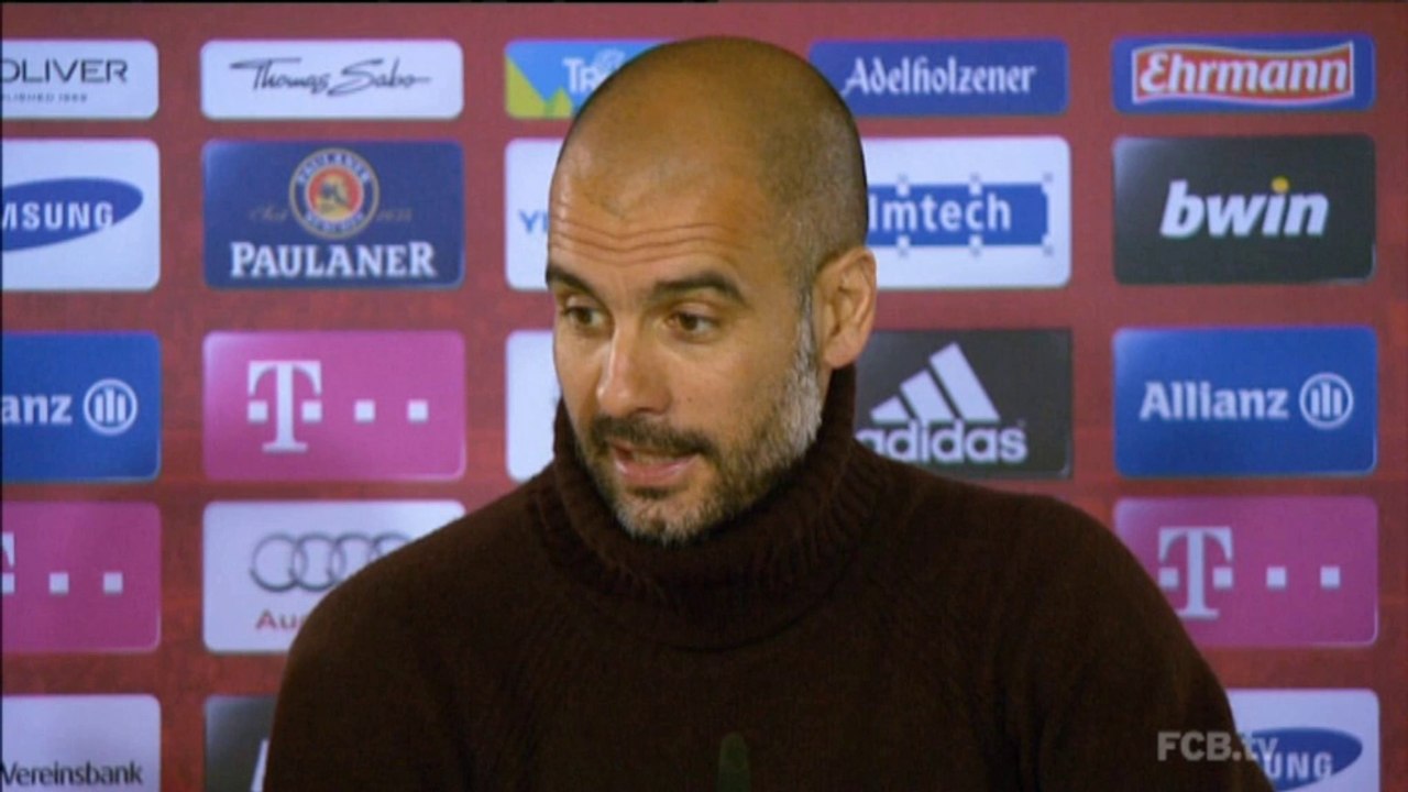 Guardiola: 'Gut, in dieser Position zu sein'