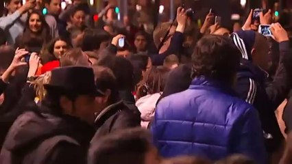 TV3 - Hat-trick Barça - Celebracions blaugranes a Canaletes