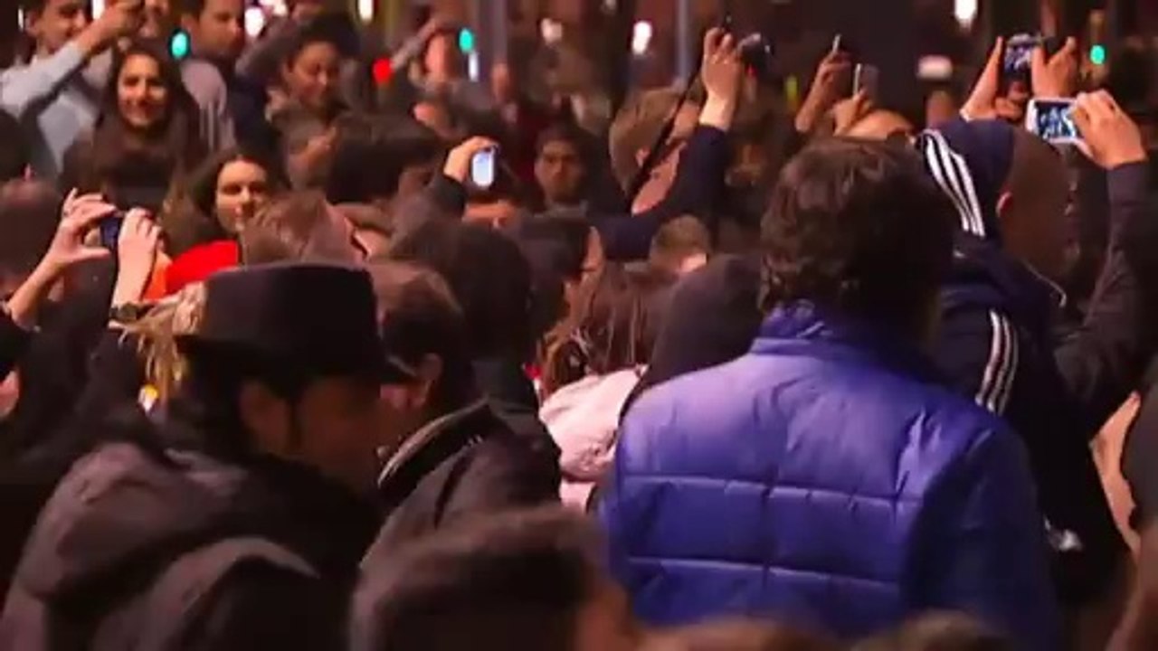 TV3 - Hat-trick Barça - Celebracions blaugranes a Canaletes