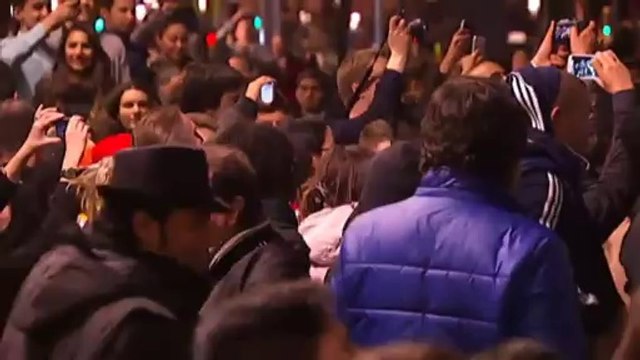 TV3 - Hat-trick Barça - Celebracions blaugranes a Canaletes