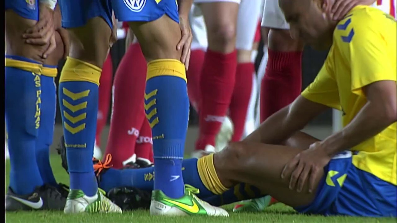 2ª División 2013-2014 - 31ª Jornada - Real Murcia vs UD Las Palmas (1-3) MOMO (P), ARANDA y NAUZET ALEMÁN