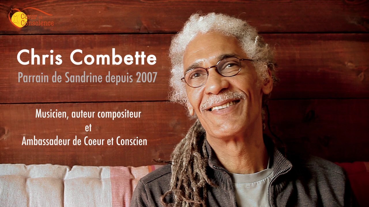 Chris Combette - Parrain Ambassadeur de Coeur et Conscience
