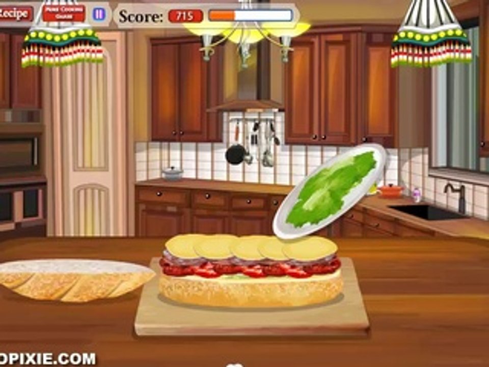 Perfect Pressed Italian Sandwiches - Cooking Games for Kids | Mopixie.com