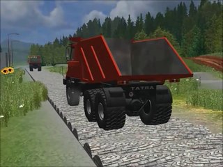 Farming Simulator 2011 Tatra Jamal test ( HD )