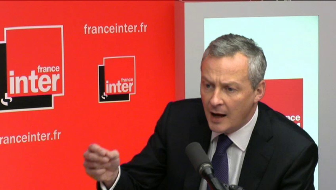 L'invité de 8h20 : Bruno Le Maire