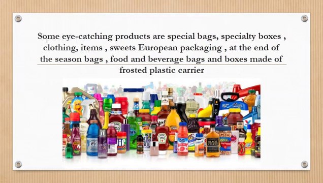 SPECIAL PACKAGING PRODUCTS AND SERVICES