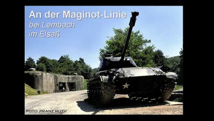Maginot-Linie bei Lembach - Nordelsaß