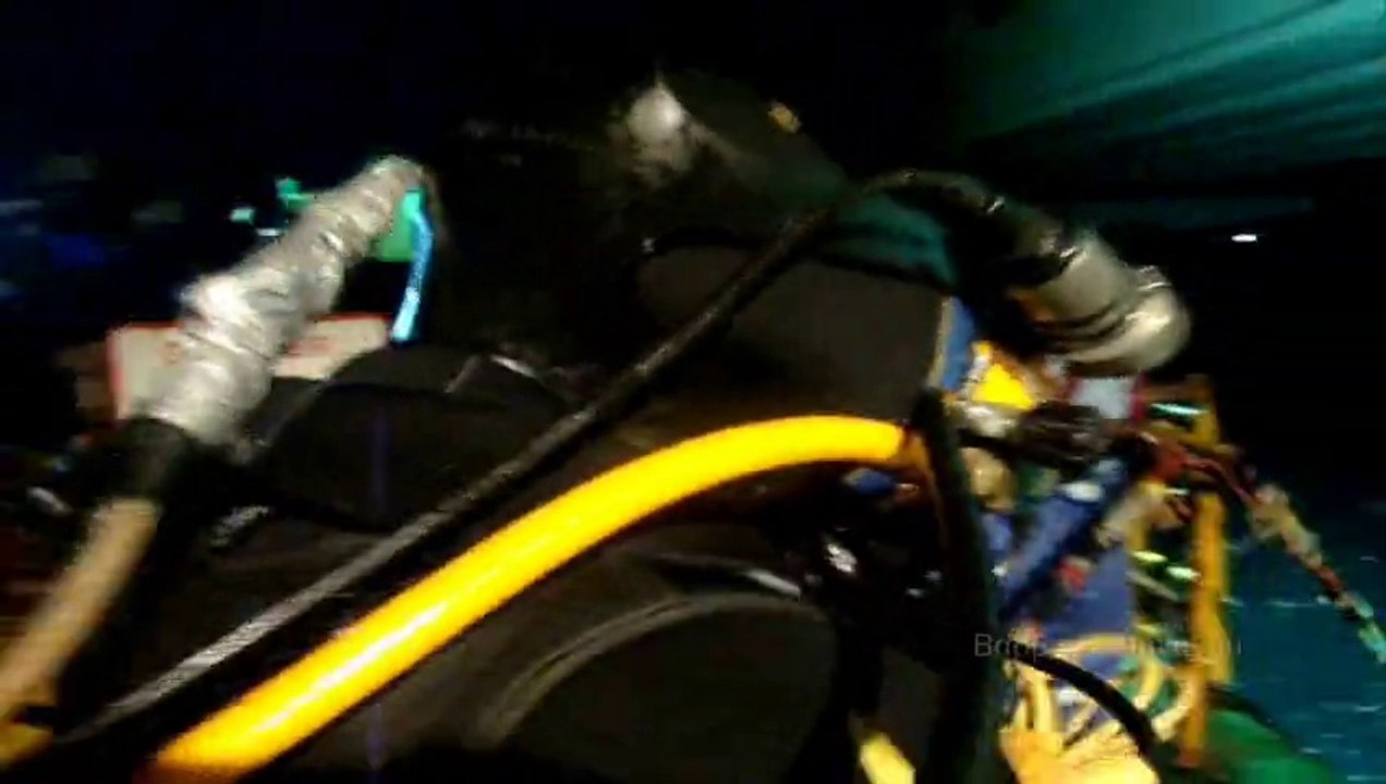 Diver Barbara Managou commercial diving