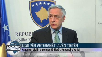 LIGJI PER VETERANET JAVEN TJETER