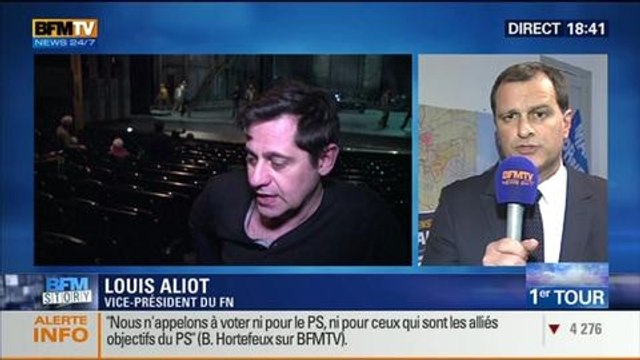 BFM Story: Élections municipales 2014 à Perpignan: le FN espère gagner au second tour - 24/03