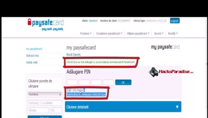 Paysafecard Code Generator - Unlimited Codes Video Proof