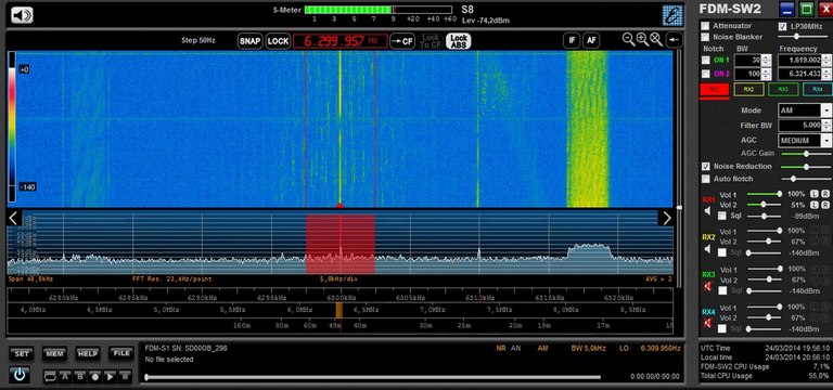 6300 kHz Zender Dakota 03-24-2014