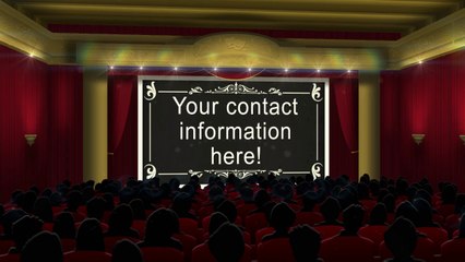 30 Second Animated Template Coral Reef Theater