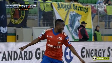 But d'Ahmed Musa et talonnade de Seydou Doumbia | Anzhi Makhachkala vs CSKA Moscou (0-3)