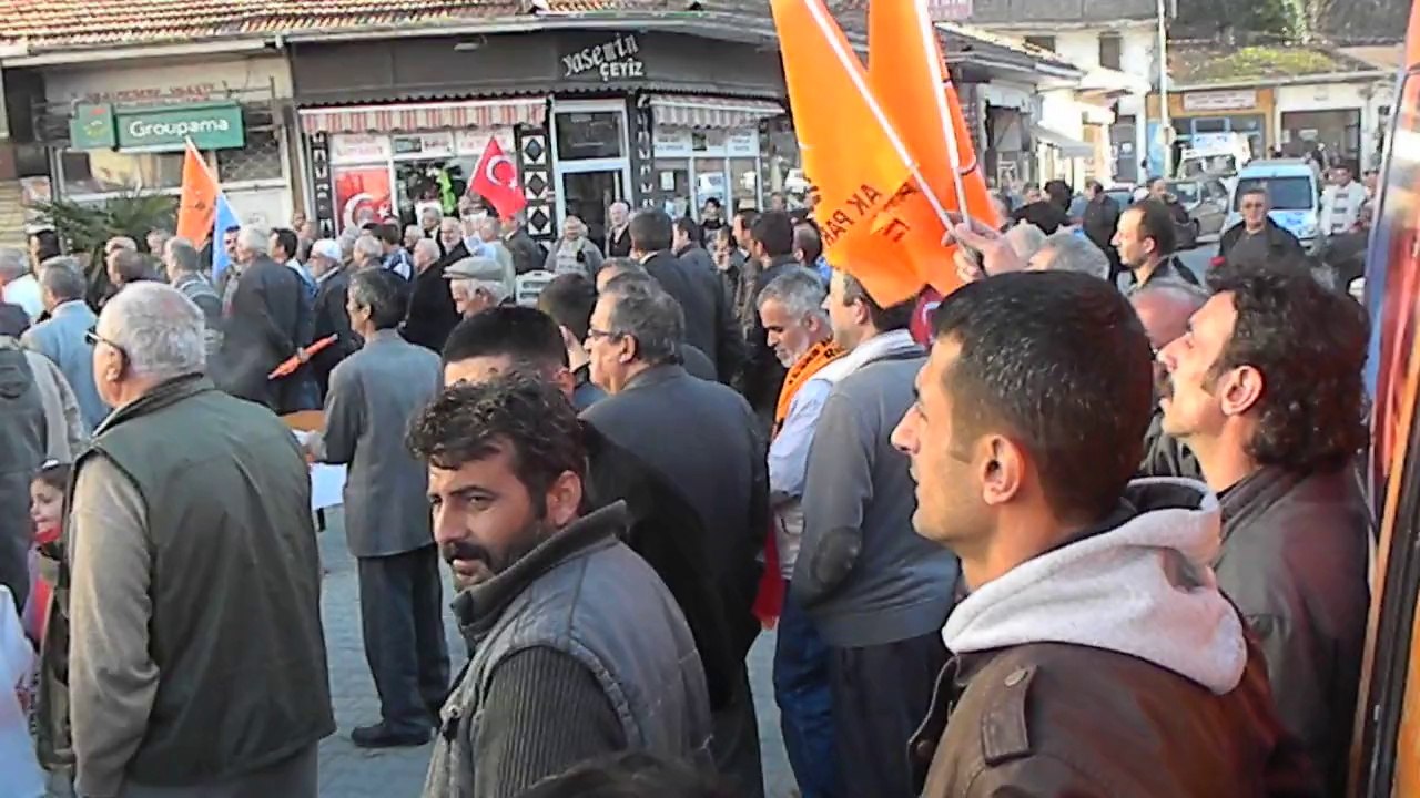 Abana Ak Parti 23 Mart Miting Belediye Başkanı Rıdvan OYAR