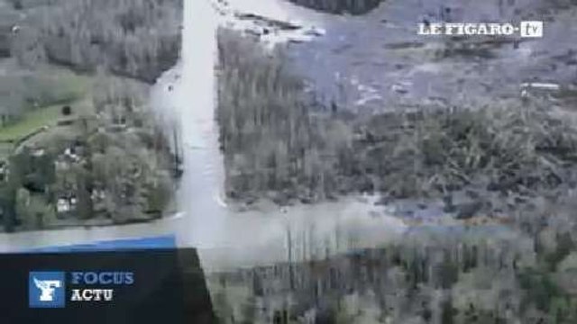 Glissement de terrain aux États-Unis : le bilan s'alourdit