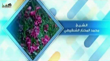 تفصيل في مسألة حكم الإستمناء  ــ الشيخ محمد المخنار الشنقيطي