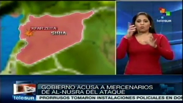 Denuncia Damasco dos muertes por gas venenoso que lanzaron mercenarios