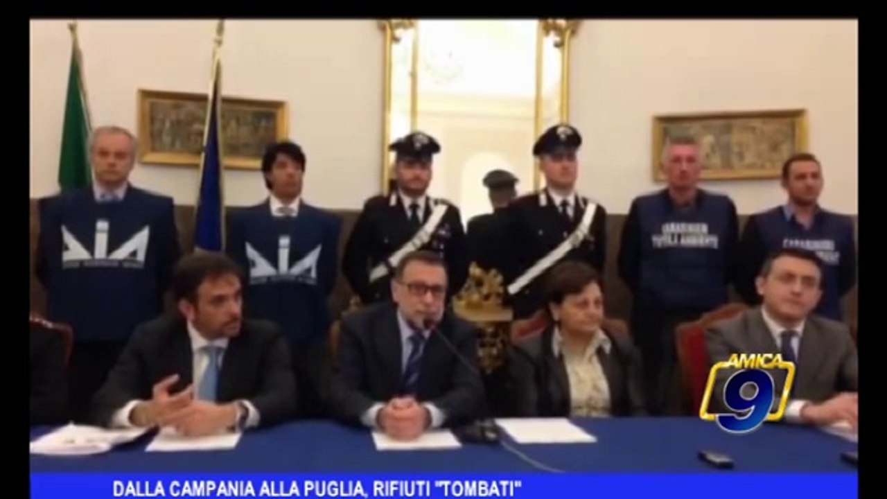 Dalla Campania alla Puglia, rifiuti "tombati"