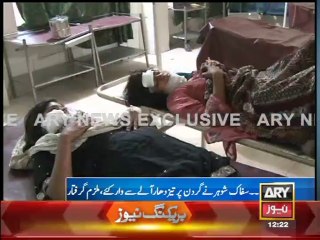 Cruel Father Beats Her Daughter