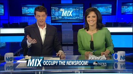 La chaîne américaine ABC se moque de l'invasion du plateau du 20h France 2 par des intermittents