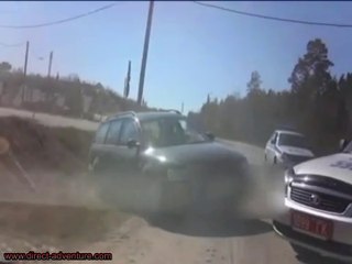 Course poursuite avec la police ( Starsky et Hutch ) Version Russe
