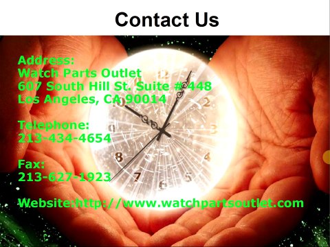 Several Types Of Watch Maker Tools