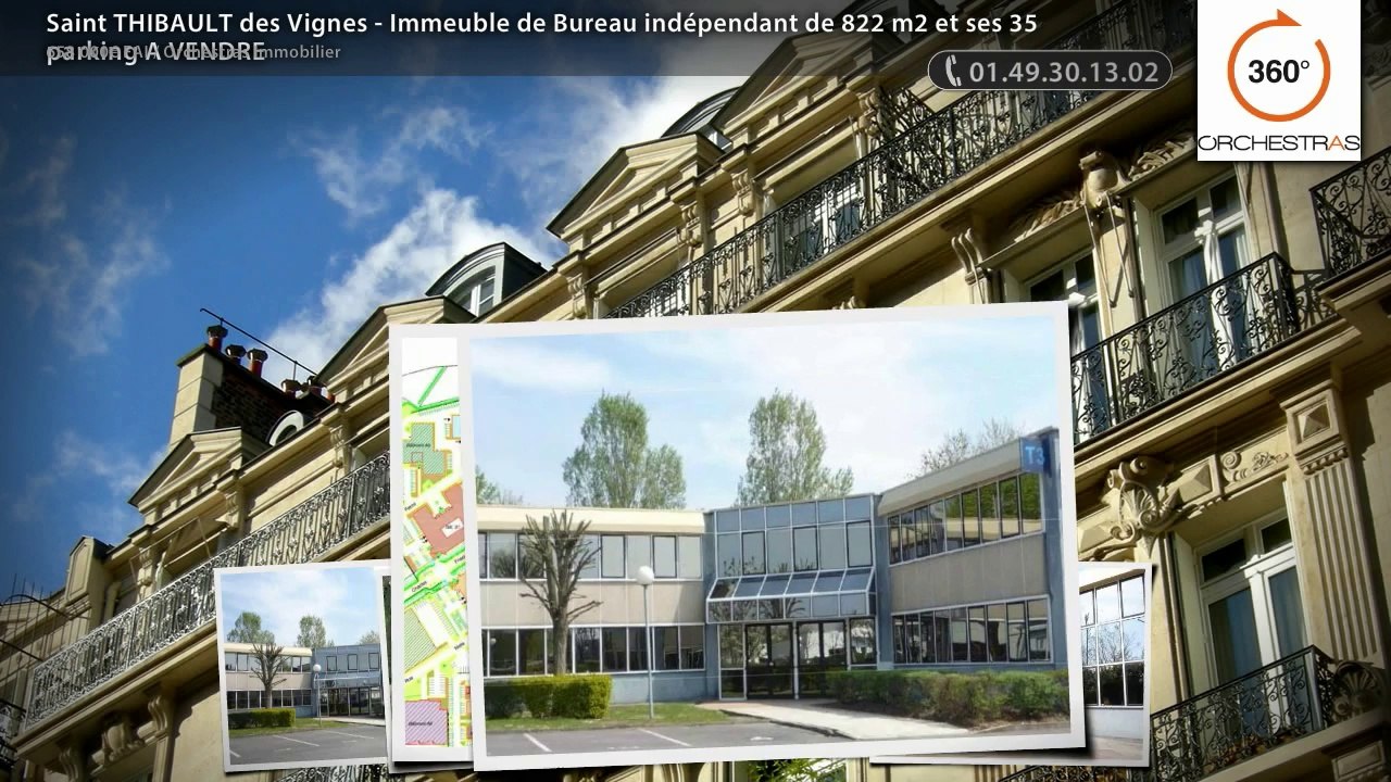 Saint THIBAULT des Vignes - Immeuble de Bureau indépendant de 822 m2 et ses 35 parking A VENDRE