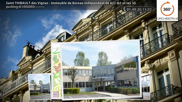 Saint THIBAULT des Vignes - Immeuble de Bureau indépendant de 822 m2 et ses 35 parking A VENDRE