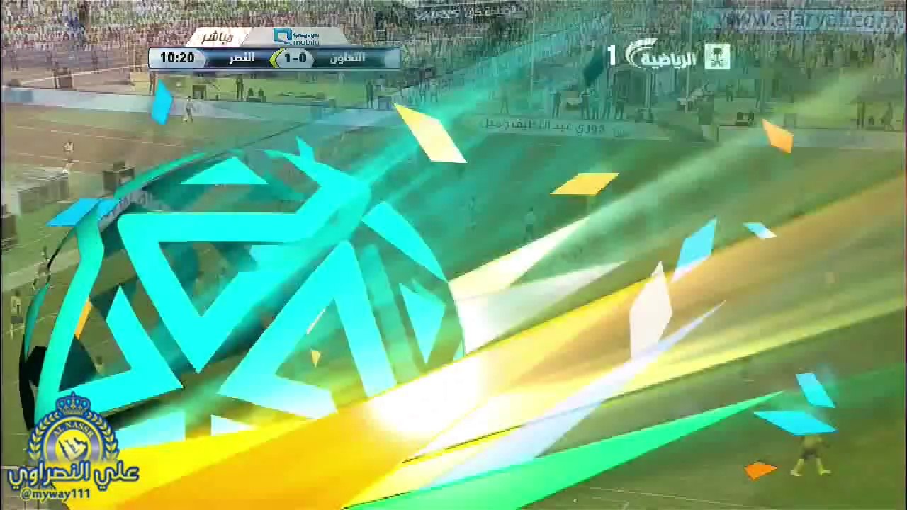 النصر والتعاون 1-1 دوري جميل 1435هـ