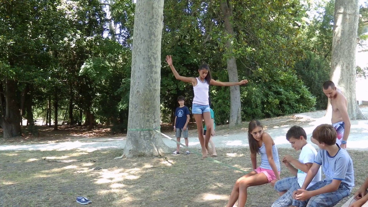 Stages d'été - Slackline